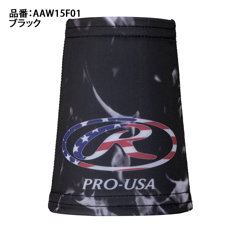 ローリングス 野球 グラフィック リストバンド 2個入り 両手用 AAW15F01 手首 野球 汗拭き rawlings
