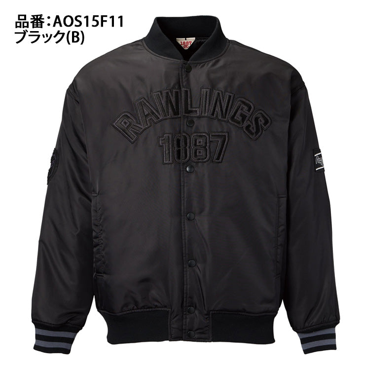 2025モデル】ローリングス ツイル パデッド バーシティジャケット 中綿