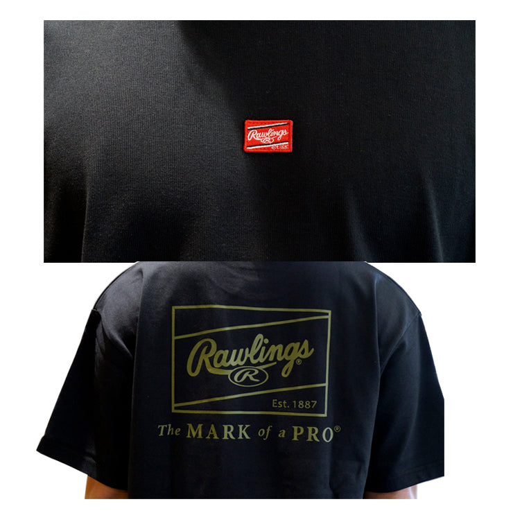 2024モデル】ローリングス パッチロゴ オーバーサイズ Tシャツ GROUND RED 半袖 メンズ ユニセックス AST14S08 春 –  Baseball Park STAND IN 公式サイト