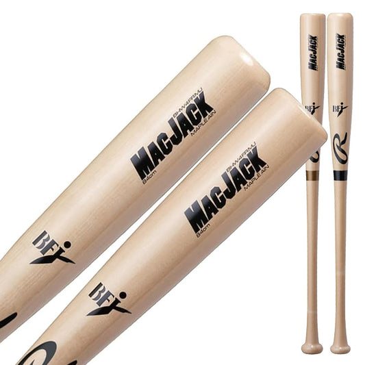 ローリングス 硬式 木製バット ハードメイプル マックジャック 84cm 880g 85cm 890g BHW4FRMJ 硬式用 バット 硬式野球 高校野球 大学野球 社会人野球 高校生 一般 大人 rawlings BFJマーク