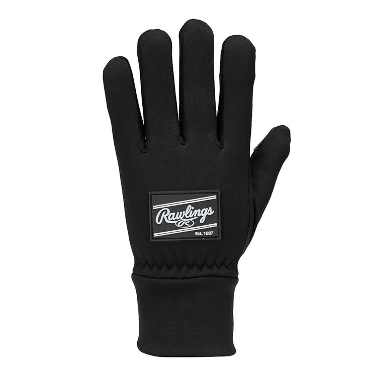 【2025モデル】ローリングス フリースグローブ フリース手袋 裏起毛 スマホ対応 防寒 冬用 メンズ ユニセックス EAC15F06 大人 一般 手袋 あったかい 暖かい 温かい てぶくろ ランニング ジョギング トレーニング ウォーミングアップ 野球 通勤 通学 rawlings