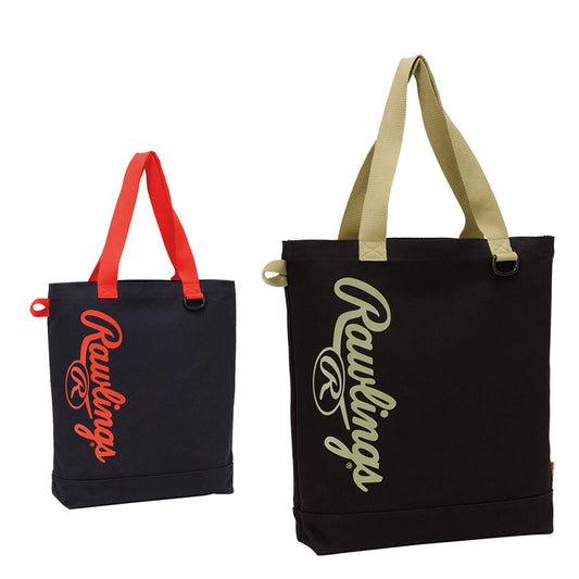 【2024モデル】ローリングス 野球 帆布 トートバッグ 27L EBP14F05 野球バッグ ベースボールバッグ ハンドバッグ バッグ かばん カバン バック rawlings あす楽