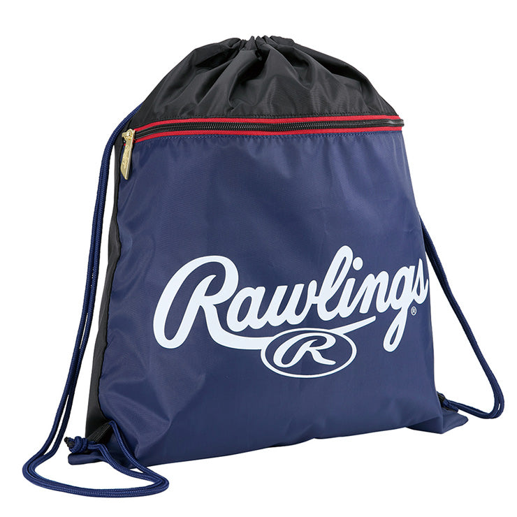 ローリングス 野球 ランドリーナップ ナップサック ジムサック EBP15S10 バックパック リュックサック デイパック 野球バッグ 巾着袋 サブバッグ エコバッグ ランドリーバッグ 部活 ジム rawlings