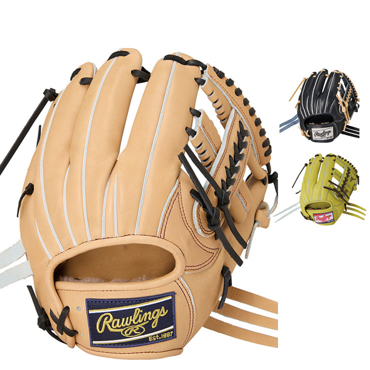 【2025モデル】ローリングス 硬式 グローブ グラブ 内野手用 右投げ用 HOH プレミアム 高校野球対応 RGGC店限定 GH5HPN62 クロスウェブ 内野用 右利き用 大人 一般 硬式グローブ 硬式グラブ HOH PREMIUM rawlings