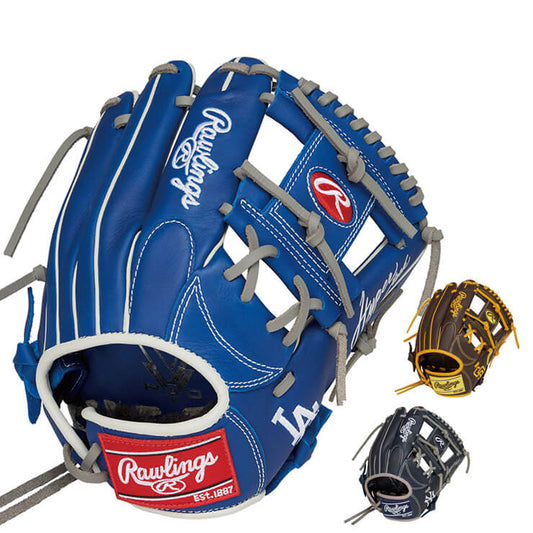 【2025モデル】ローリングス 少年軟式 グローブ グラブ オールラウンド用 右投げ用 サイズM ハイパーテック MLB TEAM ドジャース ヤンキース パドレス 少年野球 GJ5HTMG9M こども 子ども 小学生 学童野球 軟式グローブ 軟式グラブ かっこいい カラフル rawlings