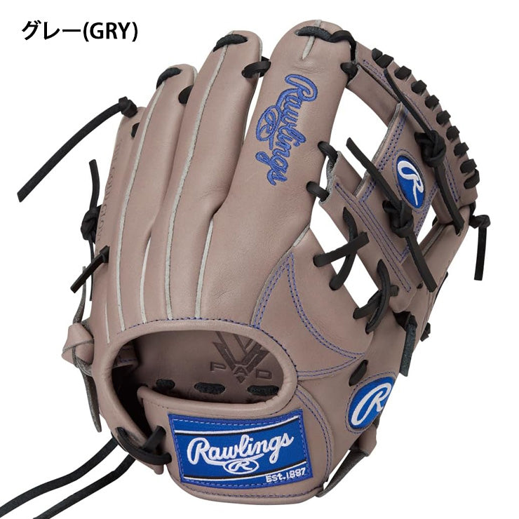 2026年モデル 新品 ローリングス 軟式 内野手用 グローブ グレー ブラウン 2026モデル】ローリングス 限定 軟式 グローブ グラブ 内野手用 HOH
