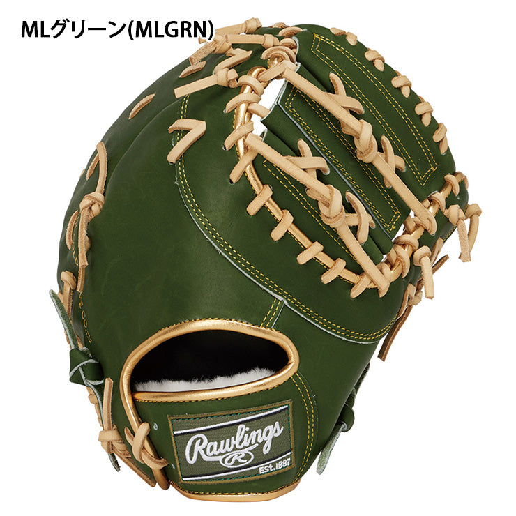 【2025モデル】ローリングス 軟式 ファーストミット HOH プロエクセル カラーパレット 右投げ用 一般 GR5FHECM53 カラーグラブ 一塁手用 一般軟式 軟式グローブ 軟式グラブ 大人 一般 草野球 rawlings