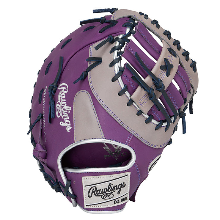 【2025モデル】ローリングス 軟式 ファーストミット ハイパーテック カラーズ シンク 右投げ用 左投げ用 GR5FHTCM53 一塁手用 一般軟式 軟式グローブ 軟式グラブ 右利き用 大人 一般 草野球 かっこいい カラフル rawlings