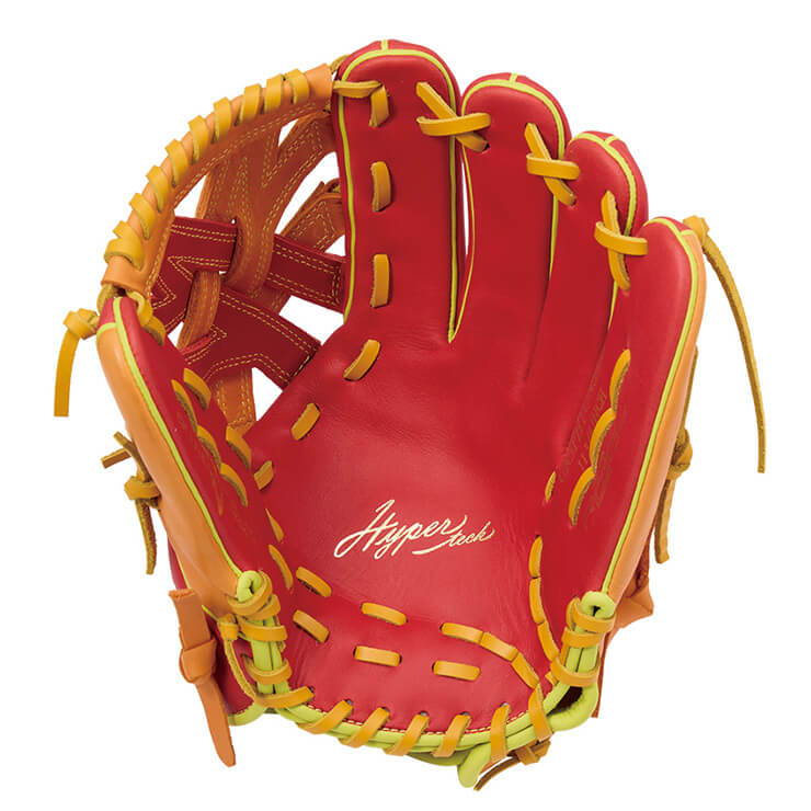 【2025モデル】ローリングス 軟式 グローブ グラブ オールラウンド用 ハイパーテック カラーズ シンク 右投げ用 GR5FHTCN55W 内野手用 外野手用 一般軟式 軟式グローブ 軟式グラブ 右利き用 大人 一般 草野球 かっこいい カラフル rawlings