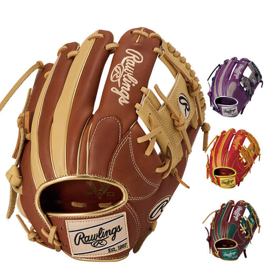 【2025モデル】ローリングス 軟式 グローブ グラブ 内野手用 ハイパーテック カラーズ シンク 右投げ用 GR5FHTCN62 内野用 一般軟式 軟式グローブ 軟式グラブ 右利き用 大人 一般 草野球 かっこいい カラフル rawlings