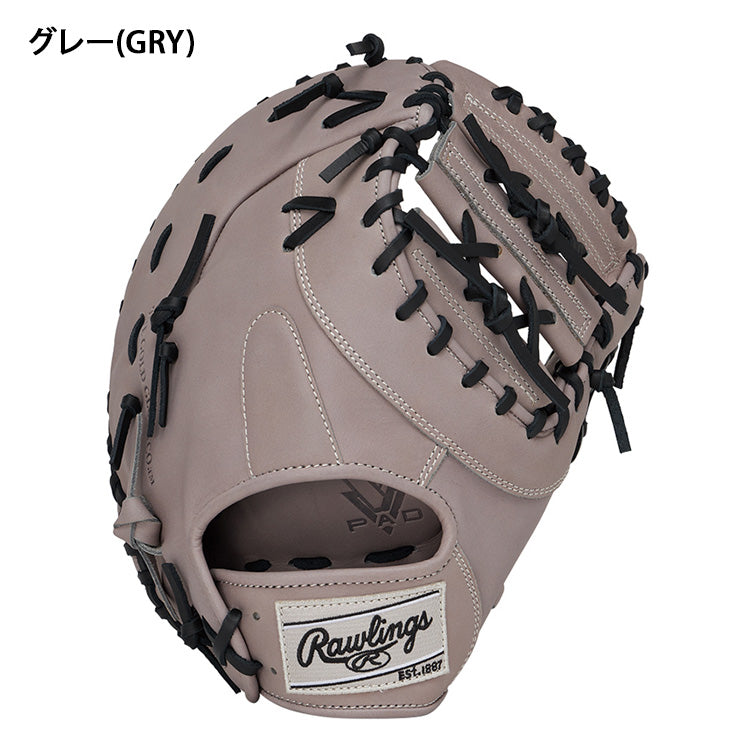 【2025モデル】ローリングス 軟式 ファーストミット ハイパーテック R2G 右投げ用 GR5FHTM53 一塁手用 一般軟式 軟式グローブ 軟式グラブ 右利き用 大人 一般 草野球 rawlings