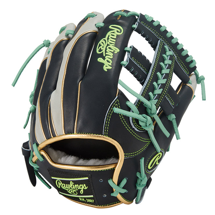 【2025モデル】ローリングス 軟式 グローブ グラブ 内野手用 HOH プロエクセル ウィザード カラーズ #02 右投げ用 GR5FHW2CCK4MG RGGC店限定 内野用 一般軟式 軟式グローブ 軟式グラブ 右利き用 大人 一般 草野球 rawlings