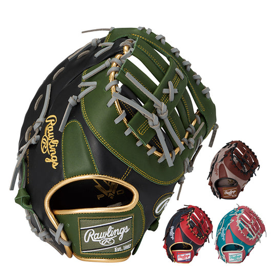 【2026モデル】ローリングス 軟式 ファーストミット ハイパーテック カラーズ シンク 右投げ用 左投げ用 GR6HTCM535 一塁手用 一般軟式 軟式グローブ 軟式グラブ 軟式ミット 右利き用 大人 一般 草野球 かっこいい カラフル rawlings