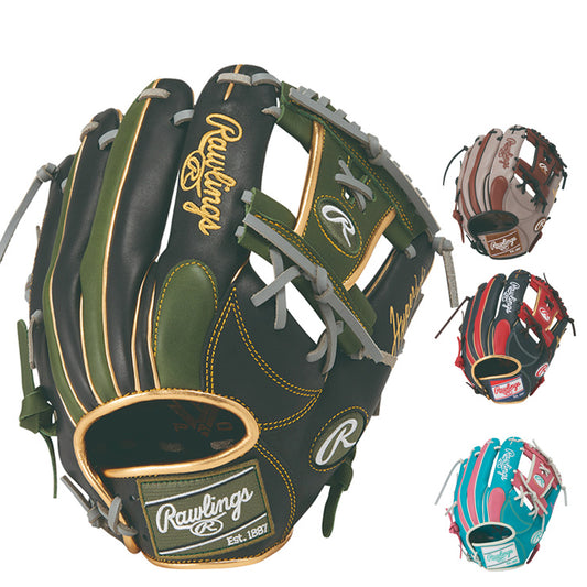 【2026モデル】ローリングス 軟式 グローブ グラブ 内野手用 ハイパーテック カラーズ シンク 右投げ用 GR6HTCN62 内野用 一般軟式 軟式グローブ 軟式グラブ 右利き用 大人 一般 草野球 かっこいい カラフル rawlings