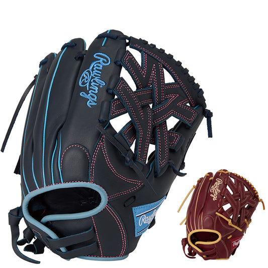 【2025モデル】ローリングス 女子ソフトボール グローブ グラブ オールラウンド用 右投げ用 左投げ用 ハイパーテックR2G ガールズフィット GS5FHTY14GF ソフト用 ソフトボール用 3号ボール ウィメンズ 女性 女の子 女子ソフト rawlings