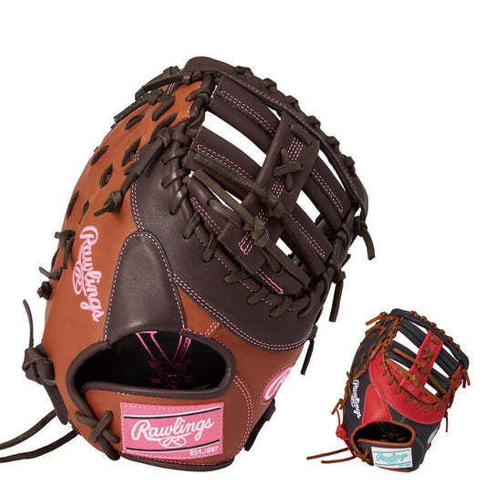 【2026モデル】ローリングス 女子ソフトボール キャッチャーミット HOH DP COLORS レディースフィット 右投げ用 GS6HDYZ6 捕手用 ソフト用 ソフトボール用 12号ボール ウィメンズ 女性 女の子 女子ソフト rawlings