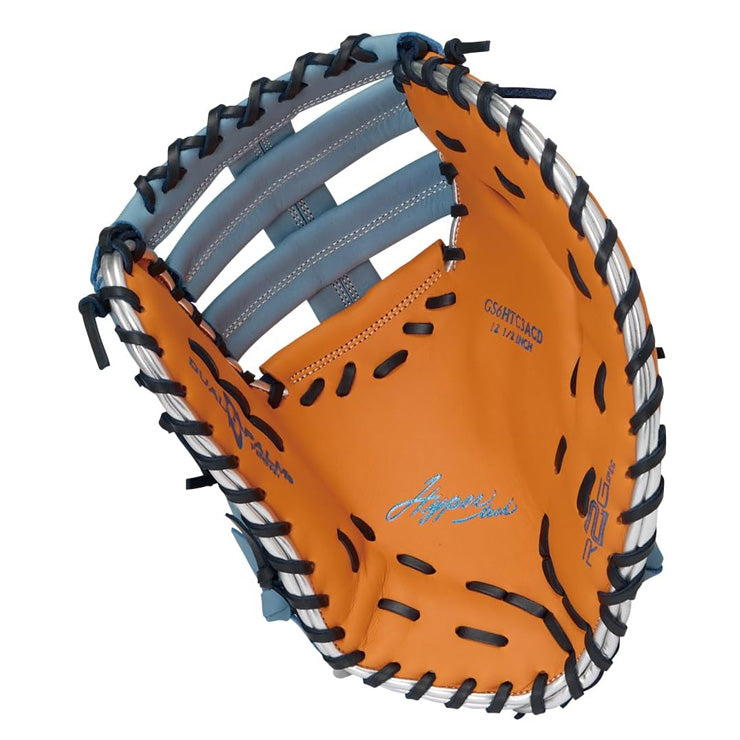 【2026モデル】ローリングス ソフトボール ファーストミット 兼 キャッチャーミット 右投げ用 ハイパーテック カラーズ GS6HTC3ACD 一塁手 捕手 12号ボール 12号ソフト ソフト用 ソフトボール用 グローブ グラブ 大人 一般 男子ソフト かっこいい カラフル rawlings