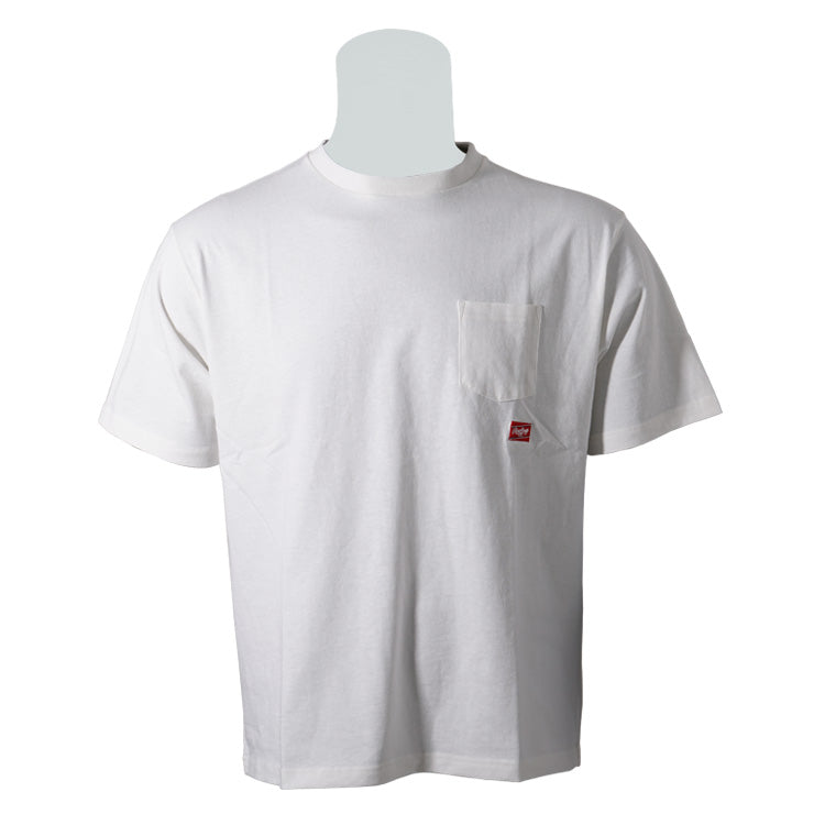 【2026モデル】ローリングス Tシャツ 半袖 BACK PRINT TEE FUN LINE メンズ ユニセックス R6S-014 春 夏 カジュアル タウンユース スポカジ スポーツウェア 半袖シャツ 野球ウェア rawlings