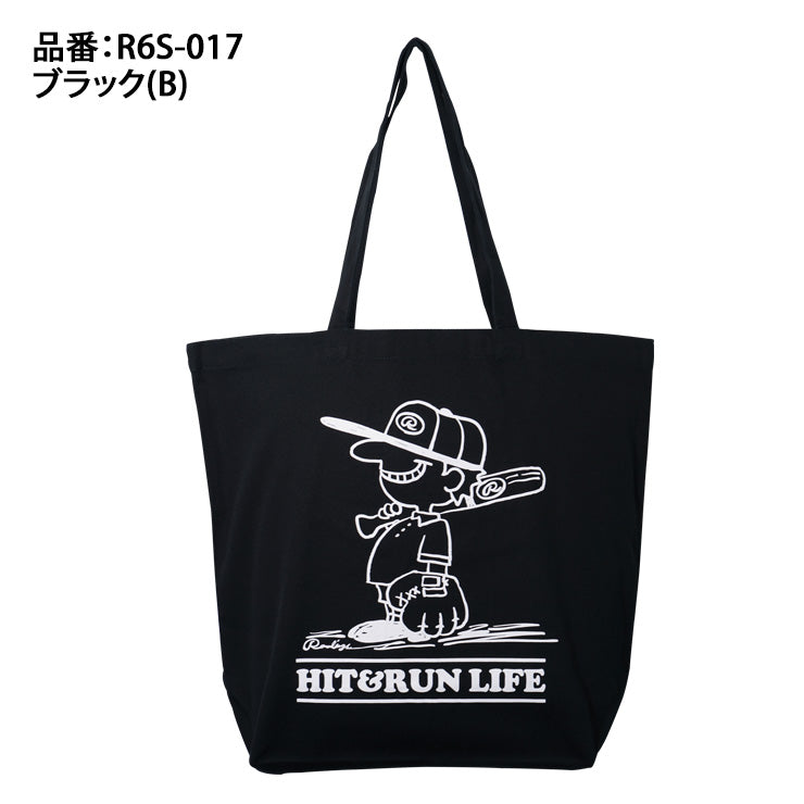 【2026モデル】ローリングス トートバッグ BASEBALL BOY TOTE FUN LINE R6S-017 エコバッグ ランドリーバッグ かばん 鞄 カバン 買い物 お出かけ rawlings