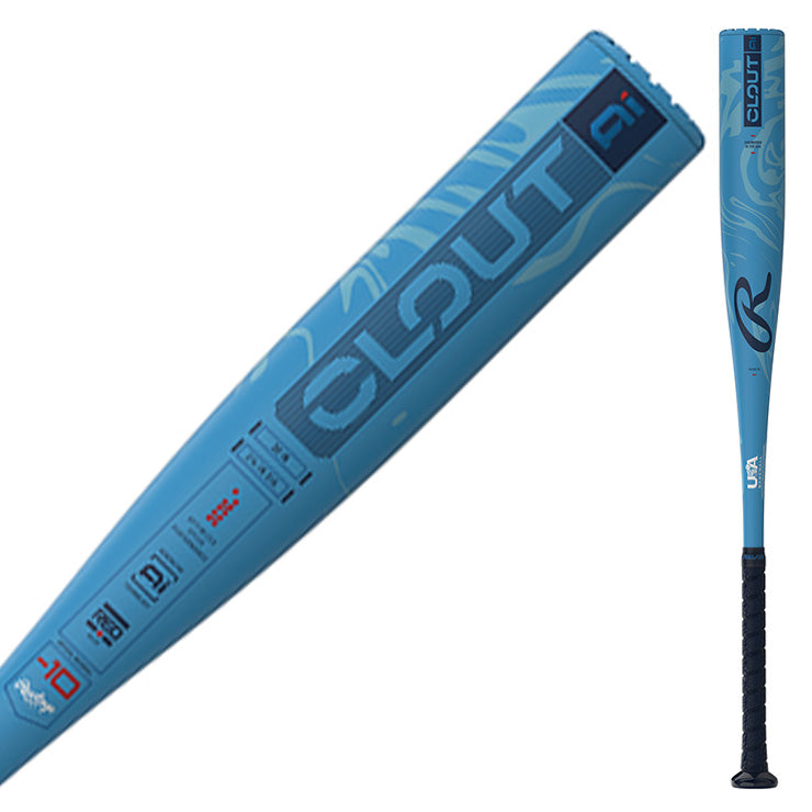 【2025モデル】ローリングス リトルリーグ 金属バット CLOUT AI 71cm 73.5cm 76cm -10 少年野球 少年硬式 RUS5CJ10 USAマーク入り 硬式用 バット 硬式野球 少年硬式バット 小学生 rawlings