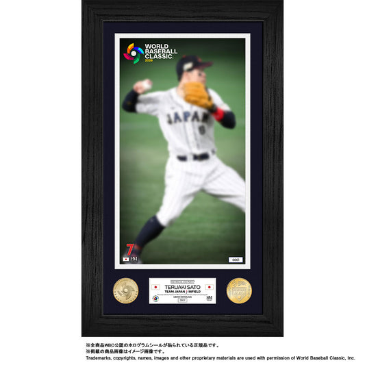 【予約】2026 World Baseball Classic 出場記念 佐藤輝明 ダブルコインフォトミント 記念グッズ 記念アイテム 佐藤 日本代表 グッズ ハイランドミント
