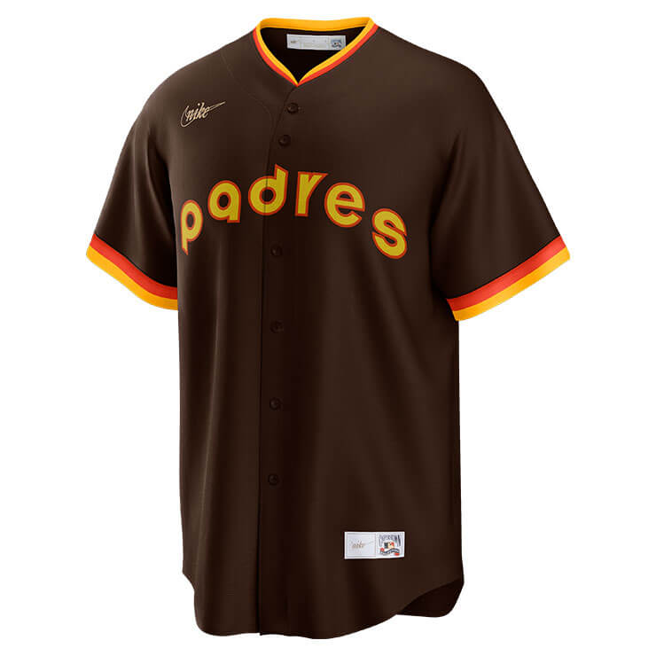 ナイキ MLB サンディエゴ・パドレス クーパーズタウン レプリカユニフォーム レプリカジャージ San Diego Padres Nike Cooperstown Collection Team Jersey メンズ C267-SDPD-SDP-UCT メジャーリーグ 公式アイテム ユニホーム あす楽