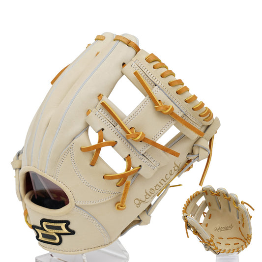 【2025モデル】SSK 硬式 グローブ グラブ 内野手用 プロエッジ アドヴァンスド サイズ5L 右投げ用 キャメル×タン 高校野球対応 AKB749 コスパ 硬式グローブ 硬式グラブ 硬式用 大人 一般 中学硬式 硬式野球 エスエスケイ