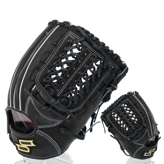 【2025モデル】SSK 硬式 グローブ グラブ オールラウンド用 プロエッジ アドヴァンスド サイズ6S 右投げ用 左投げ用 ブラック 高校野球対応 AKB844 コスパ 硬式グローブ 硬式グラブ 硬式用 大人 一般 中学硬式 硬式野球 エスエスケイ