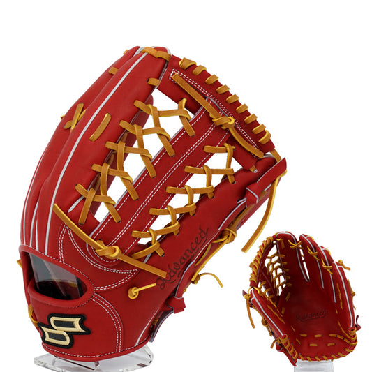 【2025モデル】SSK 硬式 グローブ グラブ 外野手用 プロエッジ アドヴァンスド サイズ8L 右投げ用 レディッシュブラウン×タン 高校野球対応 AKB874 コスパ 硬式グローブ 硬式グラブ 硬式用 大人 一般 中学硬式 硬式野球 エスエスケイ