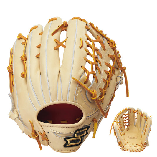 【2026モデル】SSK 硬式 グローブ グラブ 外野手用 プロエッジアドヴァンスド サイズ8L 右投げ用 キャメル×タン 高校野球対応 AKV87426-1247 硬式グローブ 硬式グラブ 硬式用 大人 一般 中学硬式 硬式野球 エスエスケイ