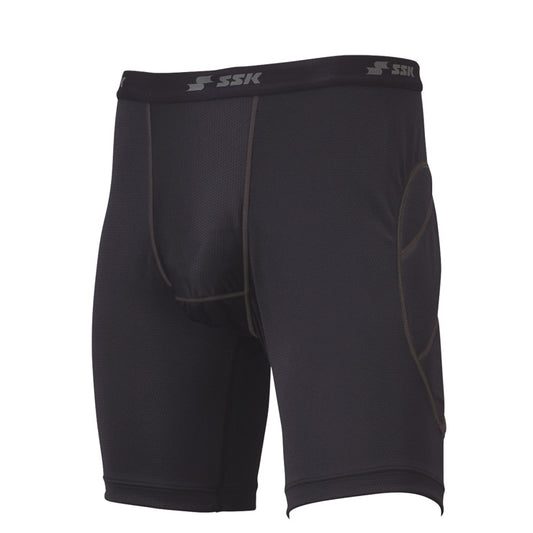【2025モデル】SSK 野球 ジュニア用 スライディングパンツ パッド付き ファウルカップ収納式 少年野球 BSP005J こども キッズ Jr 子ども 小学生 スラパン アンダータイツ インナー ショーツ エスエスケイ