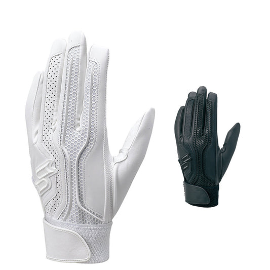 【刺繍1円】SSK バッティンググローブ プロエッジ 高校野球対応 両手用 EBG3002W シリコン バッティング手袋 バッティンググラブ 打者用手袋 大人 一般 高校生 中学生 エスエスケイ proedge