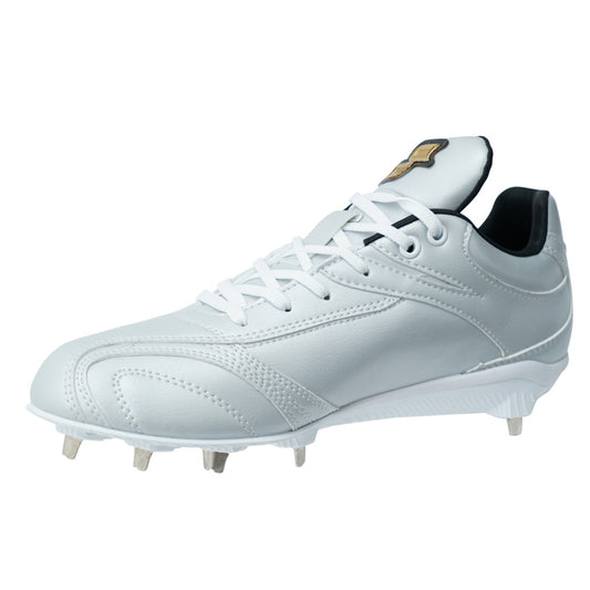 【2025モデル】SSK 野球 白スパイク 金具スパイク プロエッジ AG-FLW 高校野球対応 ESF3251FLW ローカット ホワイトスパイク 大人 一般 中学生 高校生 金属スパイク ひも 紐 軽い 軽量 練習 試合 エスエスケイ