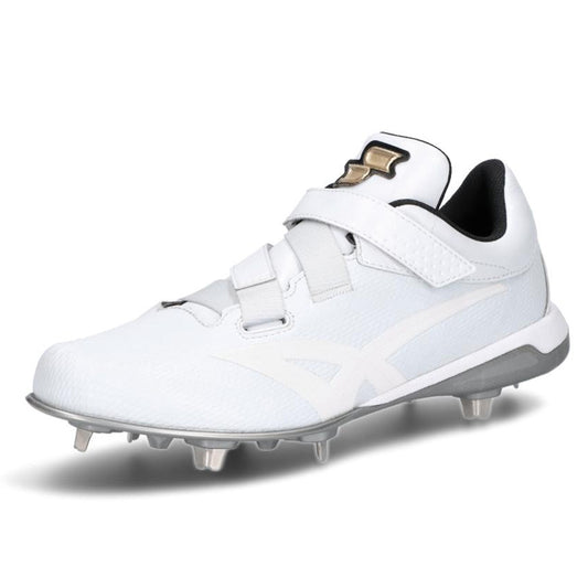 【2025モデル】SSK 野球 白スパイク 金具スパイク マジックベルト プロエッジ TT-VW2 トライテックソール 高校野球対応 26.0cm～28.0cm ESF3259VW ローカット ホワイトスパイク 大人 一般 中学生 高校生 金属スパイク 軽い 軽量 練習 試合 エスエスケイ