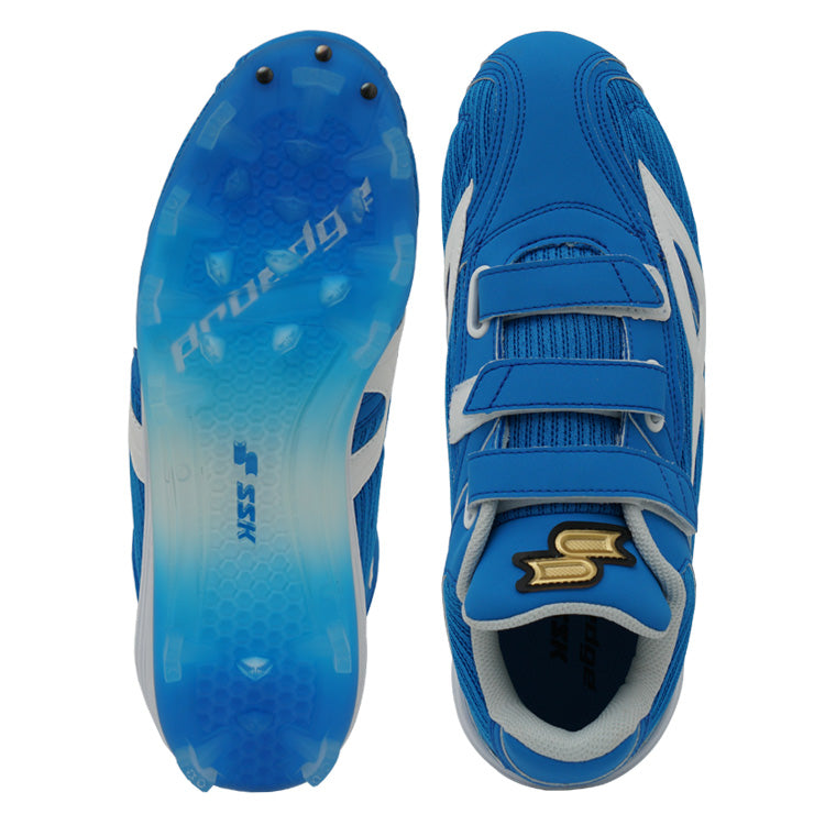 【2026モデル】SSK 野球 限定 ポイントスパイク マジックベルト プロエッジ グローロード IC ブロックソール カラースパイク ESF4260VCF ローカット 大人 一般 スタッドスパイク 3本ベルト 軽い 軽量 練習 試合 オレンジ ブルー エスエスケイ