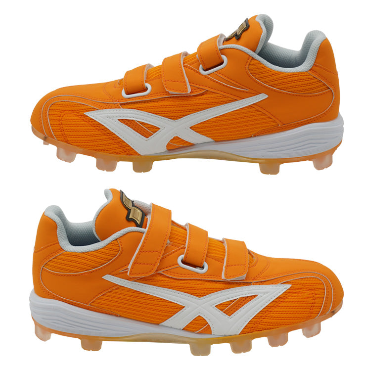 【2026モデル】SSK 野球 限定 ポイントスパイク マジックベルト プロエッジ グローロード IC ブロックソール カラースパイク ESF4260VCF ローカット 大人 一般 スタッドスパイク 3本ベルト 軽い 軽量 練習 試合 オレンジ ブルー エスエスケイ