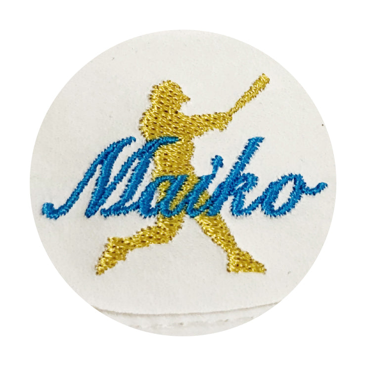 スタンドイン バッティンググローブの刺繍加工 バッターシルエット＆ネーム刺繍 当店でバッティンググローブをご購入の方限定 ししゅう バッティング手袋 ネーム加工