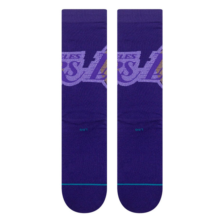 【2026モデル】STANCE スタンス クルーソックス バスケットボール NBA POSTERIZE 1足入り ブルズ ウォリアーズ レイカーズ ニックス すね丈 メンズ レディース ユニセックス A545D26PCH A545D26PGS A545D26PLA A545D26PNY スポーツソックス 靴下 大人 一般