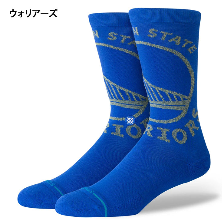 【2026モデル】STANCE スタンス クルーソックス バスケットボール NBA POSTERIZE 1足入り ブルズ ウォリアーズ レイカーズ ニックス すね丈 メンズ レディース ユニセックス A545D26PCH A545D26PGS A545D26PLA A545D26PNY スポーツソックス 靴下 大人 一般