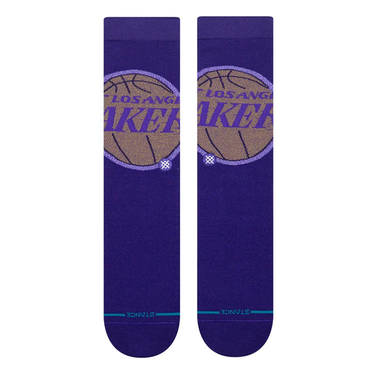【2026モデル】STANCE スタンス クルーソックス バスケットボール NBA POSTERIZE 1足入り ブルズ ウォリアーズ レイカーズ ニックス すね丈 メンズ レディース ユニセックス A545D26PCH A545D26PGS A545D26PLA A545D26PNY スポーツソックス 靴下 大人 一般