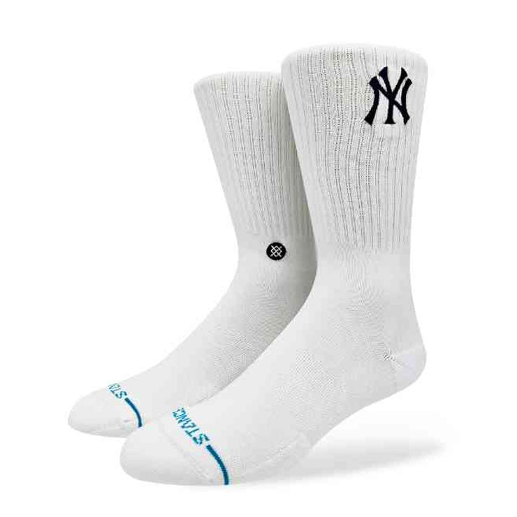 【2026モデル】STANCE スタンス クルーソックス MLB CREST 1足入り ドジャース パドレス ヤンキース ホワイトソックス すね丈 メンズ レディース ユニセックス A556C25LAD A556C25SDP A55625NYY A556A26CHW 野球 スポーツソックス 靴下 大人 一般
