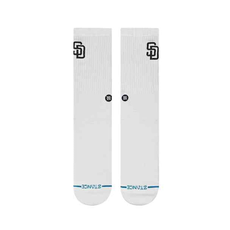 【2026モデル】STANCE スタンス クルーソックス MLB CREST 1足入り ドジャース パドレス ヤンキース ホワイトソックス すね丈 メンズ レディース ユニセックス A556C25LAD A556C25SDP A55625NYY A556A26CHW 野球 スポーツソックス 靴下 大人 一般
