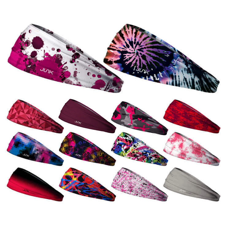 【日本未発売】JUNK Blands ヘッドバンド BIG BANG LITE MAGENTA 並行輸入品 ジャンクブランド メンズ レディース 男女兼用 ターバン ヘアバンド ヘアーバンド 髪留め 汗止め スポーツ 野球 アメフト バスケ テニス ランニング トレーニング カラフル 直輸入品