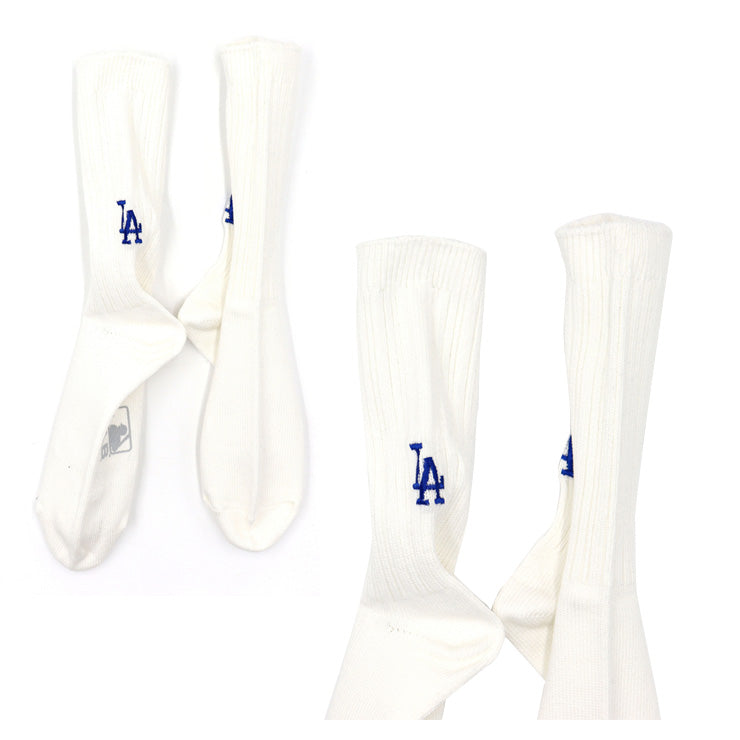 MLB×ROSTER SOX ロスターソックス MLB RIB SOCKS クルーソックス 1足入り メジャーリーグ ロゴ 靴下 MLB-197 ヤンキース ドジャース レッドソックス メッツ メンズ レディース ユニセックス スポーツソックス 野球 ランニング トレーニング カジュアル 普段遣い