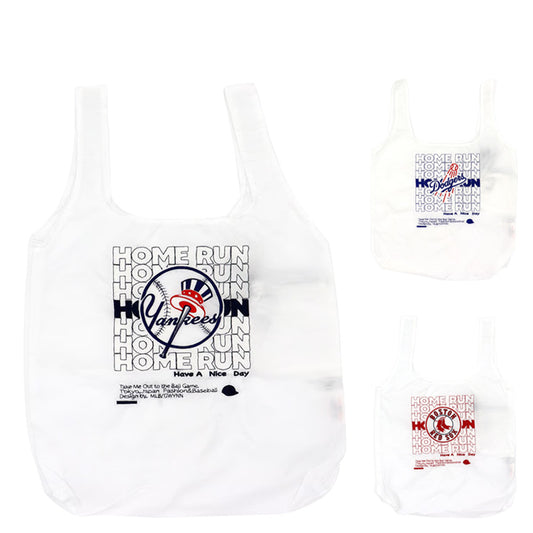 INFIELDER DESIGN×MLB トートバッグ MLB HOME RUN BAG MLB-210 ヤンキース ドジャース レッドソックス エコバッグ ランドリーバッグ 手提げバッグ お出かけ アウトドア 通学 メジャーリーグ