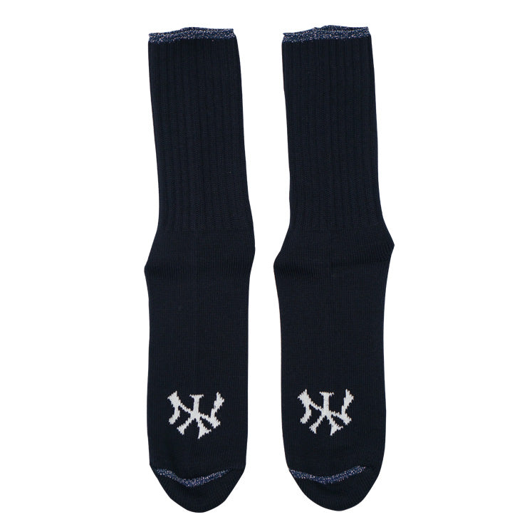 MLB×ROSTER SOX ロスターソックス MLB 96 SOCKS クルーソックス 1足入り メジャーリーグ ドジャース ヤンキース ロゴ 靴下 MLB-270 メンズ レディース ユニセックス スポーツソックス 野球 ランニング トレーニング カジュアル 普段遣い