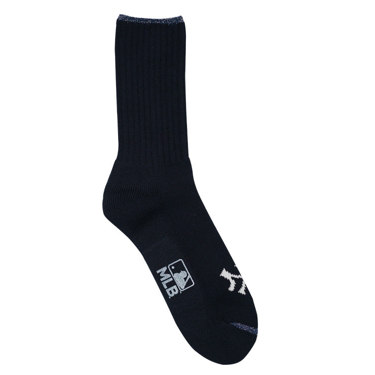 MLB×ROSTER SOX ロスターソックス MLB 96 SOCKS クルーソックス 1足入り メジャーリーグ ドジャース ヤンキース ロゴ 靴下 MLB-270 メンズ レディース ユニセックス スポーツソックス 野球 ランニング トレーニング カジュアル 普段遣い