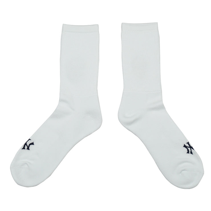 MLB×ROSTER SOX ロスターソックス MLB MAN SOCKS クルーソックス 1足入り メジャーリーグ ロゴ 靴下 MLB-287 ヤンキース ドジャース ジャイアンツ メンズ レディース ユニセックス スポーツソックス 野球 ランニング トレーニング カジュアル 普段遣い