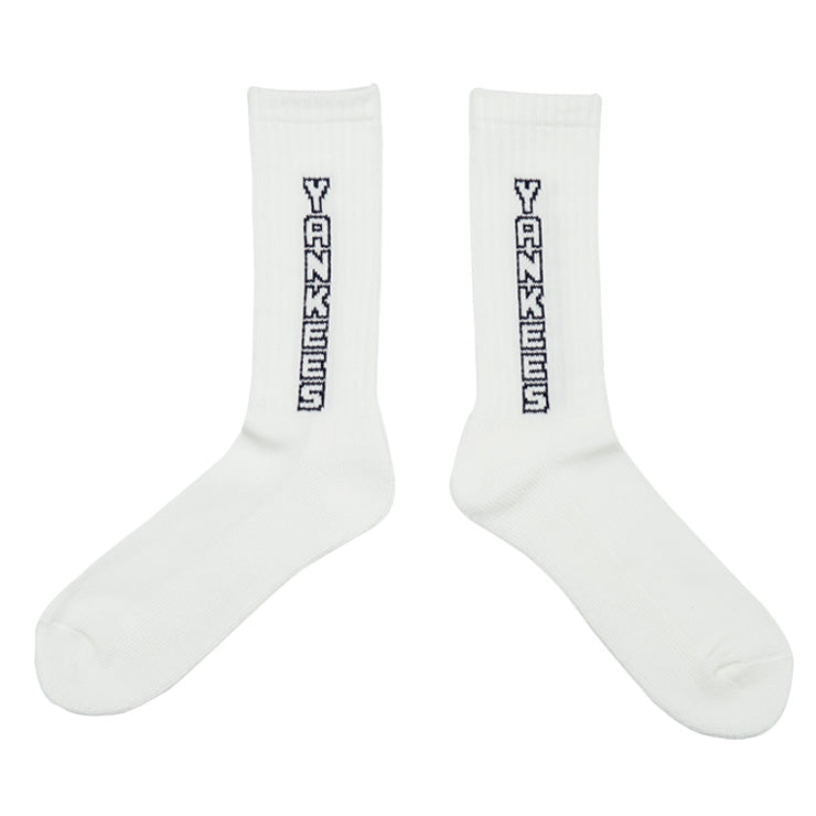 MLB×ROSTER SOX ロスターソックス LOGO MLB SOX クルーソックス 1足入り メジャーリーグ ロゴ 靴下 MLB-289 ヤンキース ドジャース ジャイアンツ メンズ レディース ユニセックス スポーツソックス 野球 ランニング トレーニング カジュアル 普段遣い