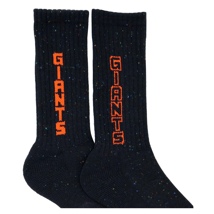 MLB×ROSTER SOX ロスターソックス MLB NEP LOGO SOCKS クルーソックス 1足入り メジャーリーグ ロゴ 靴下 MLB-294 ヤンキース ドジャース ジャイアンツ メンズ レディース ユニセックス スポーツソックス 野球 ランニング トレーニング カジュアル 普段遣い